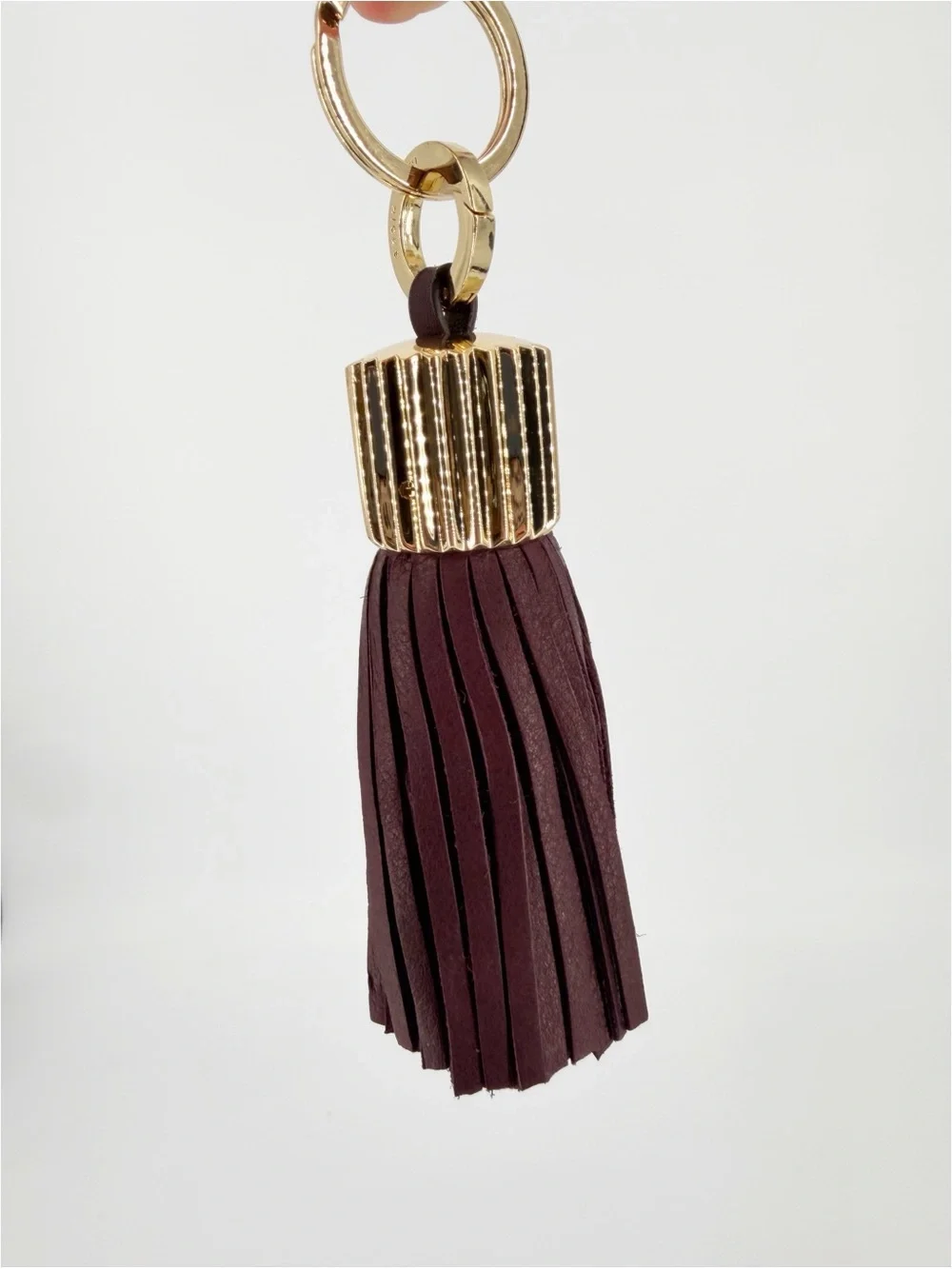 India Hicks Agra Tassel Maroon NWT